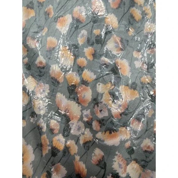 Vince BLUE FOG Women's Carnation Asymmetric Cascade Drape Skirt, US 20 MSRP $325 - Picture 3 of 6